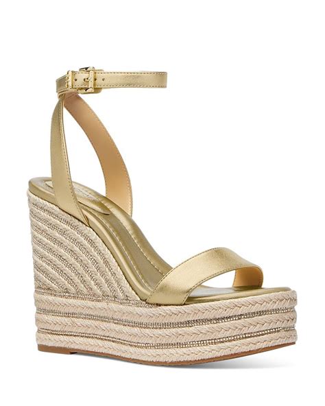 Michael Kors Michael Kors Women's Leighton Jute Wedge 